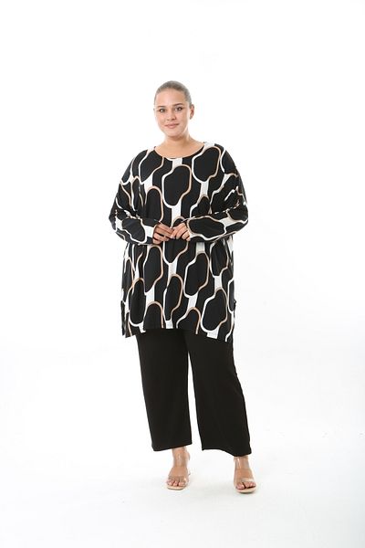 XL Modam Women's Lycra Viscose Plus Size Tunic