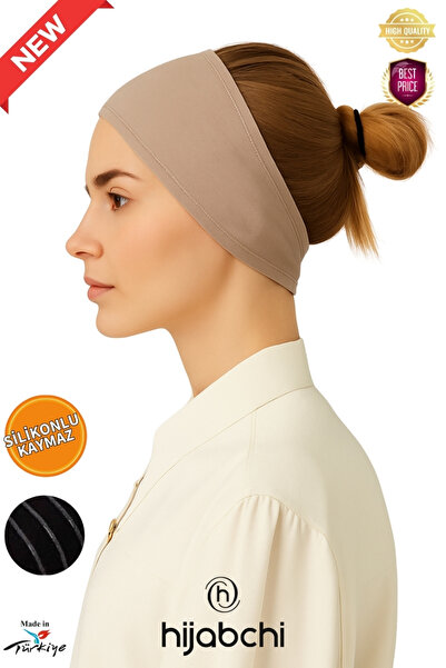 hijabchi Силіконова бандана Bone Tesettür Внутрішня кістка - Відкритий візон