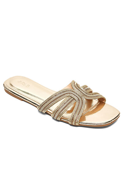 R&B صنادل مسطحة مضفرة