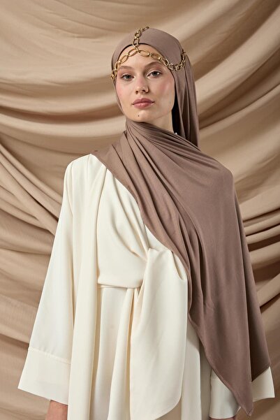 Silk Home Premium Penye Şal 65002-09 Koyu Vizon