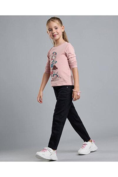 R&B Solid Regular Fit Jeans with Button Closure