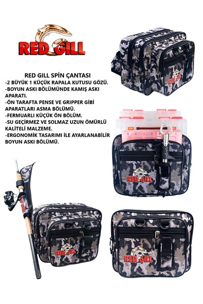 RED GILL SPIN-LRF BALIKÇI ÇANTA