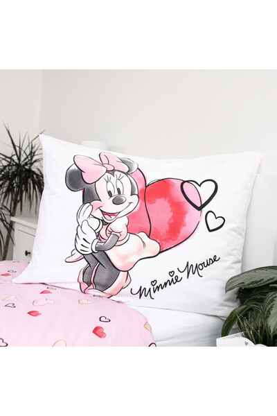 Minnie Mouse Disney Minnie White bedding set 140×200cm, 70×90 cm