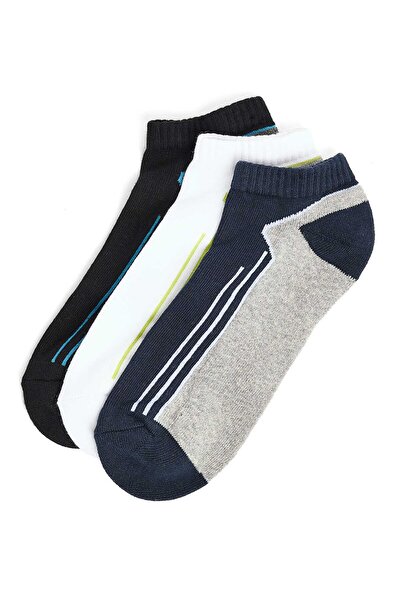 R&B 3 Pack Sports Ankle Socks