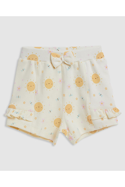 R&B Embroidered Top and Shorts Set