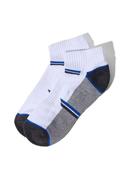 R&B 3 Pack Color Block Ankle Socks