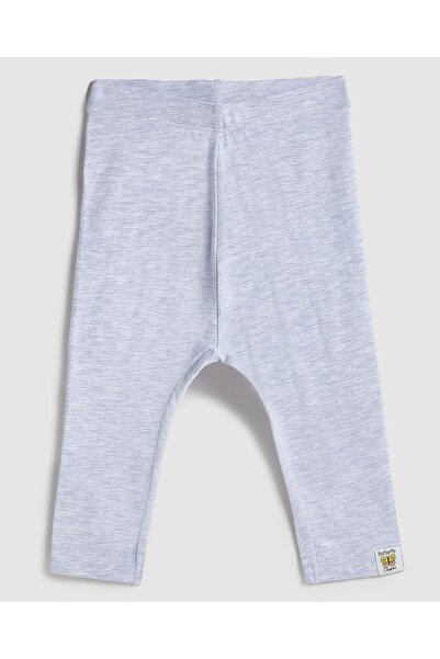 R&B Solid Leggings with Elastic Waist