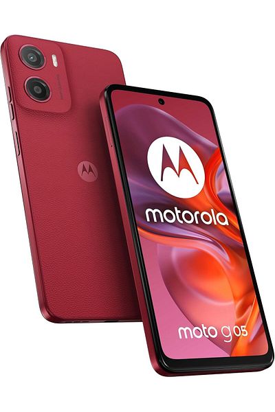 Motorola moto g05 4G Dual SIM 4GB RAM 128GB ROM Plum red - International Version