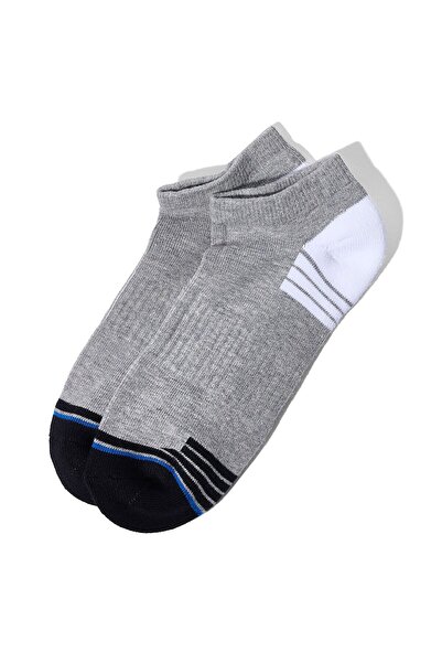 R&B 3 Pack Color Block Ankle Socks