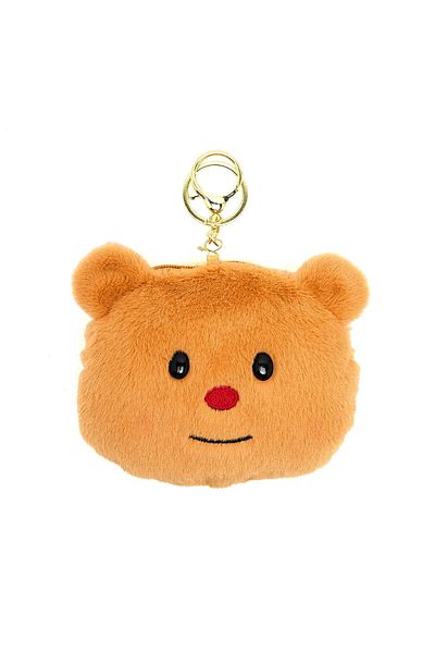 R&B Teddy Plush Coin Pouch