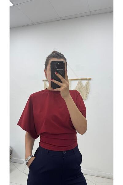 Maison La Femme Women's blouse bat sleeve
