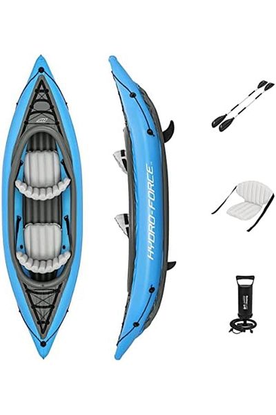 BESTWAY 10'10" x 35"/3.31 m x 88 cm Cove Champion X2 Kayak, Multicolor