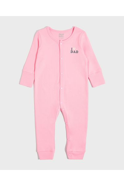 R&B 2 Pack Print Detail Sleepsuits