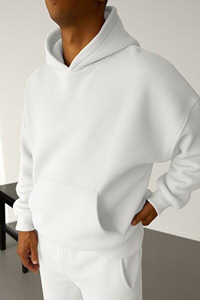 BENROMA 3 İPLİK PENYE UNISEX DÜZ RENK SWEATSHIRT