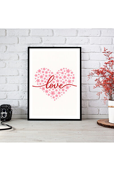 woodsia Tablou cu poster din lemn MDF cu aspect de cadru dintr-o singură bucată LVMD TEK0495