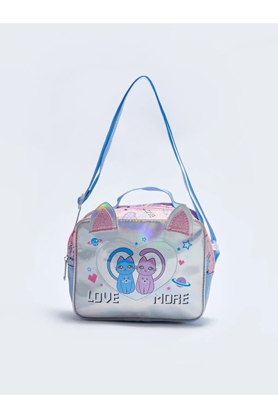 LC Waikiki Lcw Cat Printed Girl's Lunch Box -Home