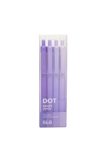 R&B 4 Pack Gel Pen Set