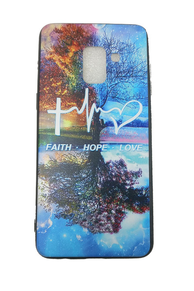 OEM Carcasă compatibilă cu Samsung Galaxy A5 2018, Credință. Speranță. Dragos...