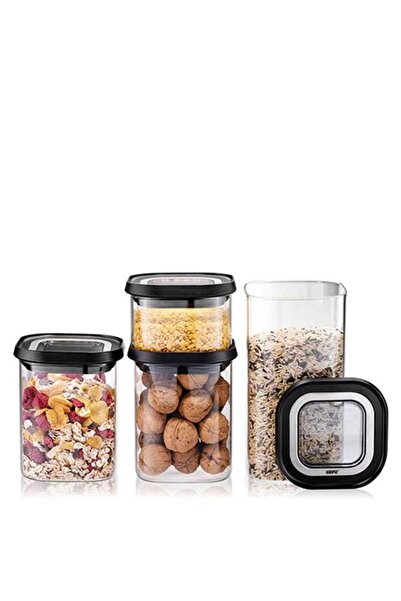 GEFU Set 4 containers Gefu, Glass, Transparent