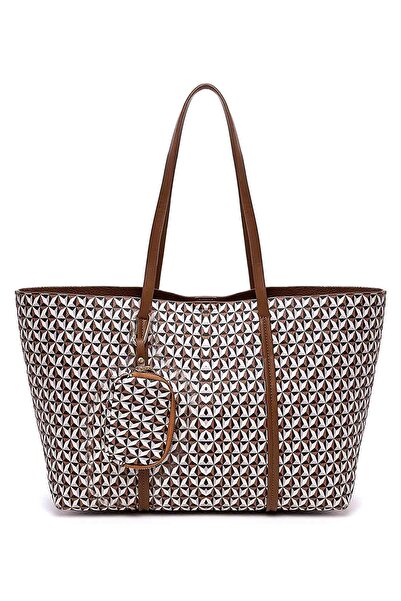 R&B حقيبة توت منقوشة