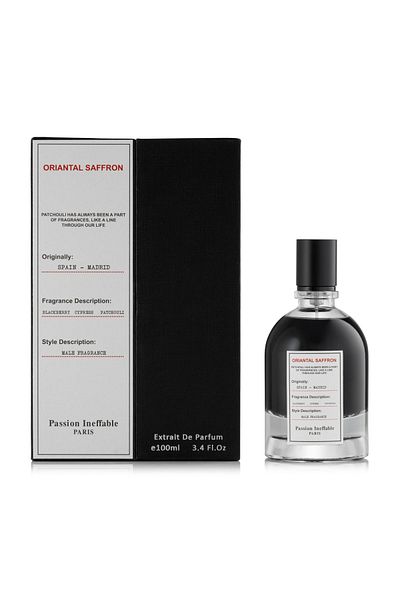 passion ineffable Baishun En Fabelle Oriental Saffron Perfume 100ml