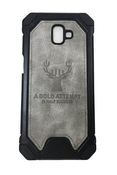 OEM Θήκη συμβατή με Samsung Galaxy J6+ 2018, Προστατευτική θήκη, Ελάφι, Γκρι