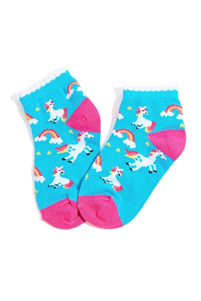 R&B 3 Pack Printed Ankle Socks