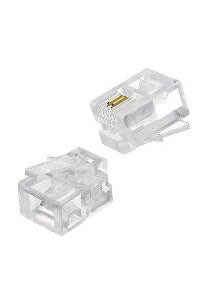 MN6 Mx508 Rj11 Jack-1000Pcs-6P/2C-Abs/Telephone Socket-Rj11 Connector