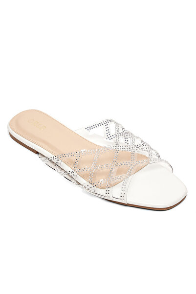 R&B Embellished Flat Sandals
