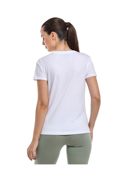 R&B Graphic Print T-Shirt with Crew Neck and Short Sleeves