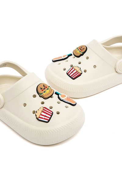 R&B Jibbitz Slingback Clogs