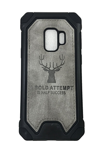 OEM Carcasă compatibilă cu Samsung Galaxy S9, Husă de protecție, Cerb, Gri