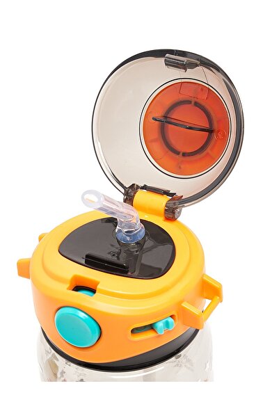 R&B Printed Sipper Water Bottle, 650ml