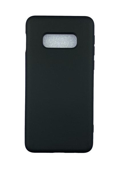 OEM Carcasă compatibilă cu Samsung Galaxy S10e, neagră, silicon lichid