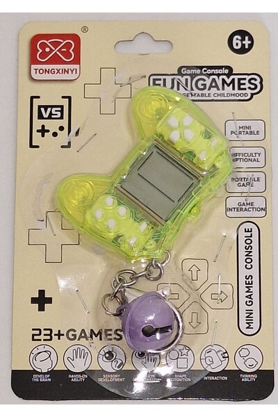 MRDIY Breloc pentru consola de jocuri Mini Game Tetris