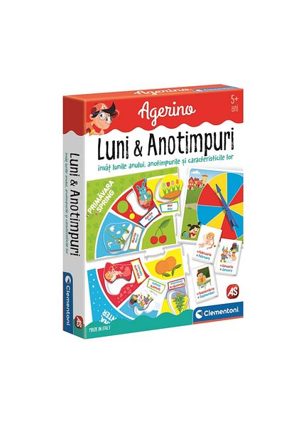 CLEMENTONI Agerino Game, Months and Seasons