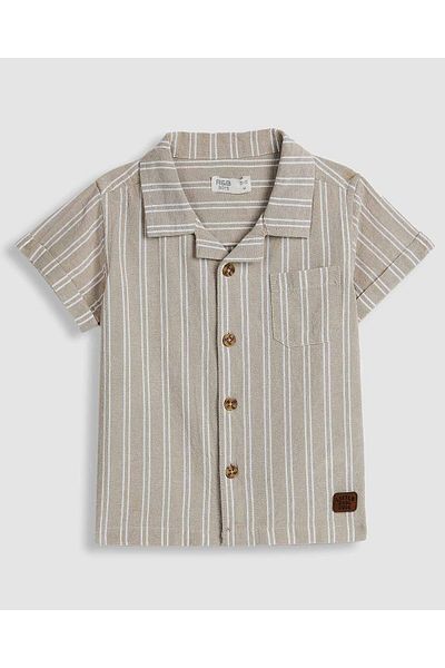 R&B Striped Shirt and Shorts Set