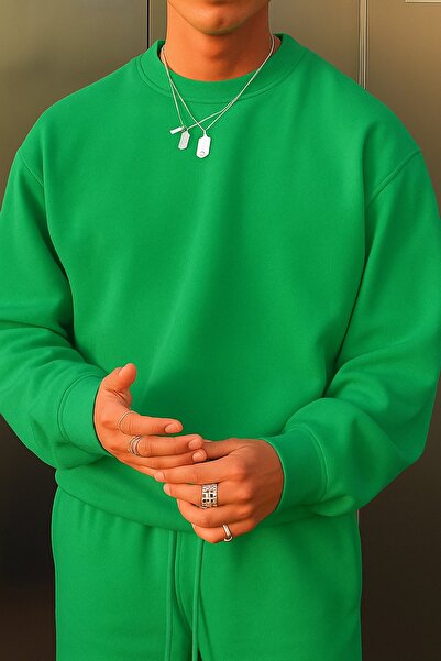 BENROMA 3-NAZNAČNA PE Pamučni džersej ZEUS MUŠKA SWEATSHIRT SA ŠARU