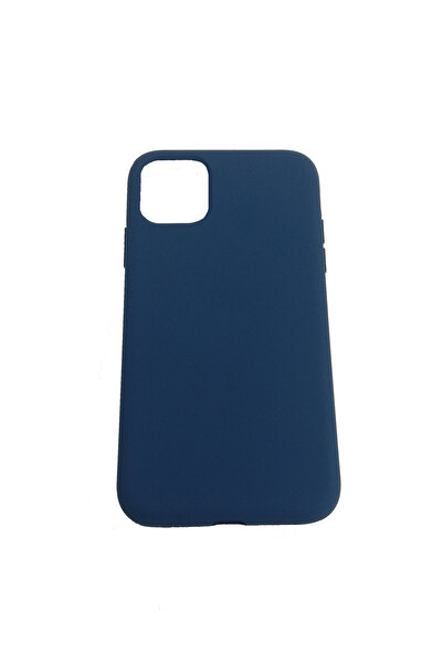 OEM Carcasă compatibilă cu iPhone 11 Pro Max 6.5, albastră, silicon lichid