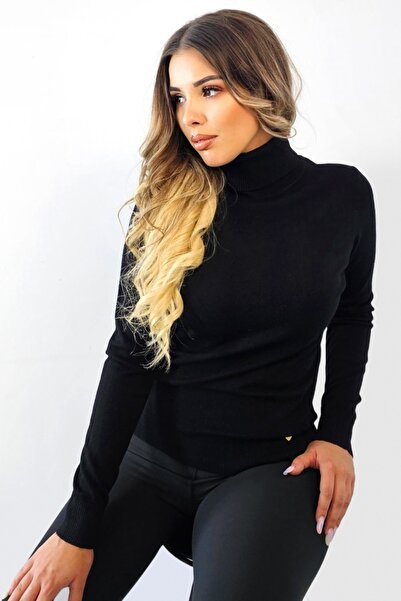 FashionForYou Γυναικεία μπλούζα PATY Roll, κασμίρ και μαλλί με απαλή και πυκν...