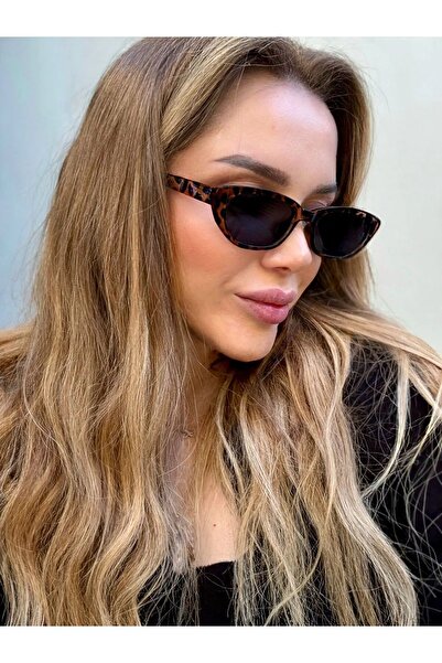 ZENIT نظارات شمسية نسائية من Miltran بنمط الفهد باللون الأسود متوافقة مع النظ...