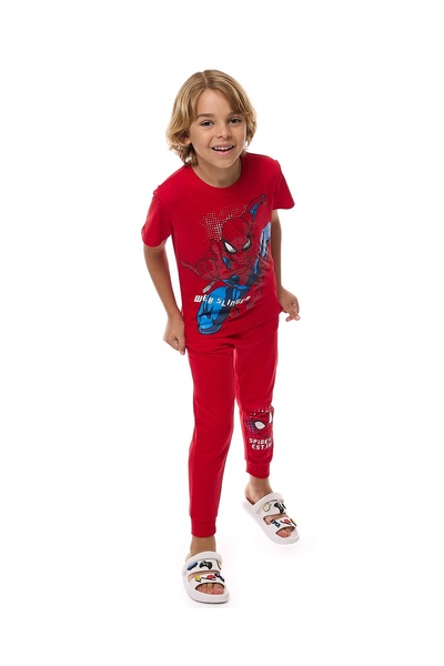 R&B Spider-Man Print Pyjama Set