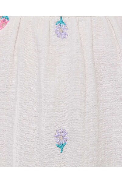 R&B Embroidered Top and Skirt Set