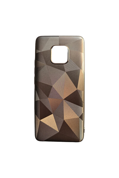 OEM Husă compatibilă cu Huawei Mate 20 Pro, cu textură 3D cu diamant, aurie