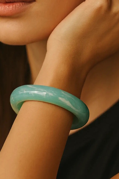 CAŞ DEKORASYON Turquoise Color Mica Bracelet