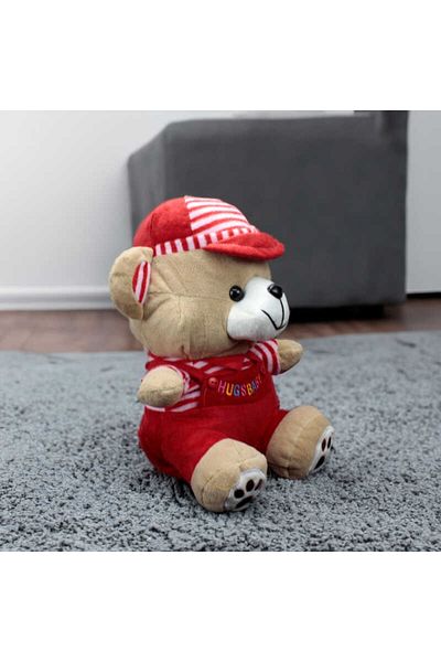Platin Gift Red Dress Plush Teddy Bear Plush Hugs Baby Teddy Bear Plush Large Size 38 cm