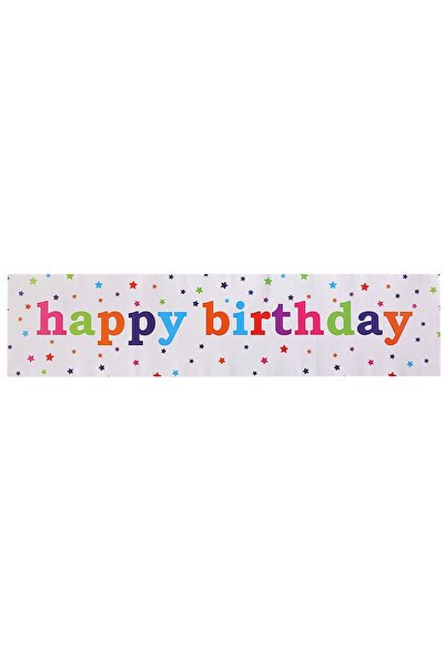 Flippy Banner, Happy Birthday Collection, 98 x 24 cm, Multicolor