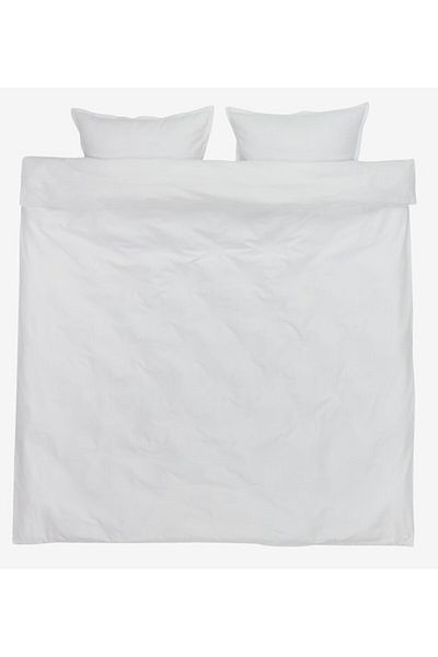 OEM INGEBORG Satin bed linen 200x220 white