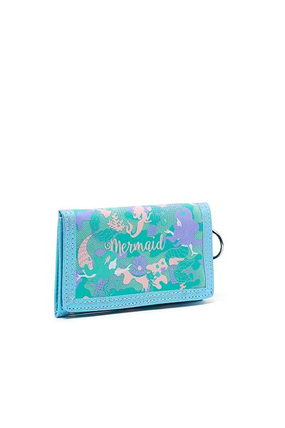 R&B Printed Tri-Fold Wallet