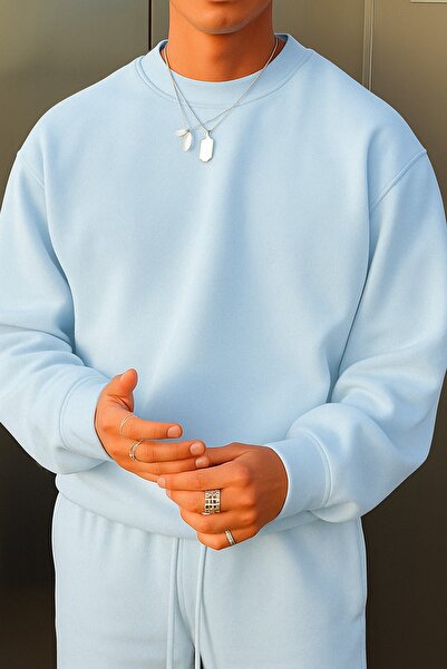 BENROMA 3-NAZNAČNA PE Pamučni džersej ZEUS MUŠKA SWEATSHIRT SA ŠARU